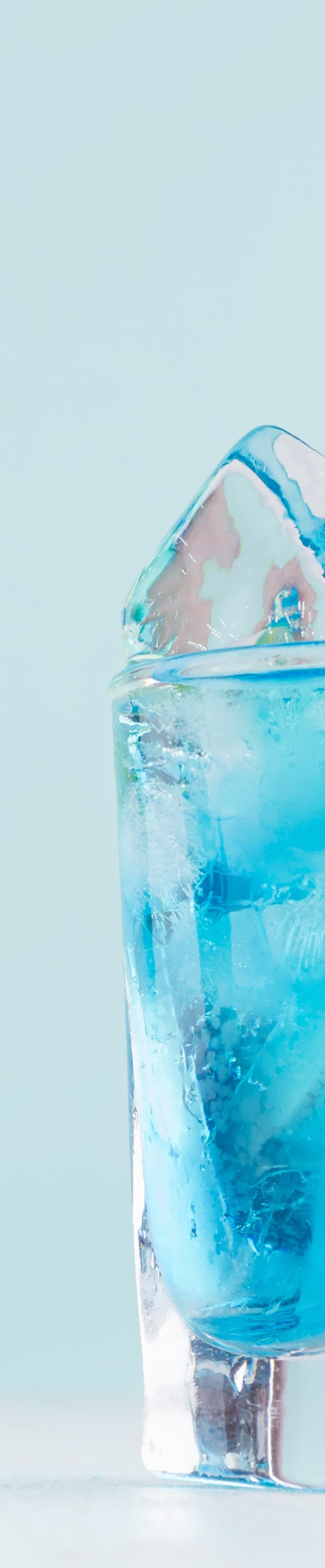 Blue Hawaiian Drink with Sip Elixirs Hurricane