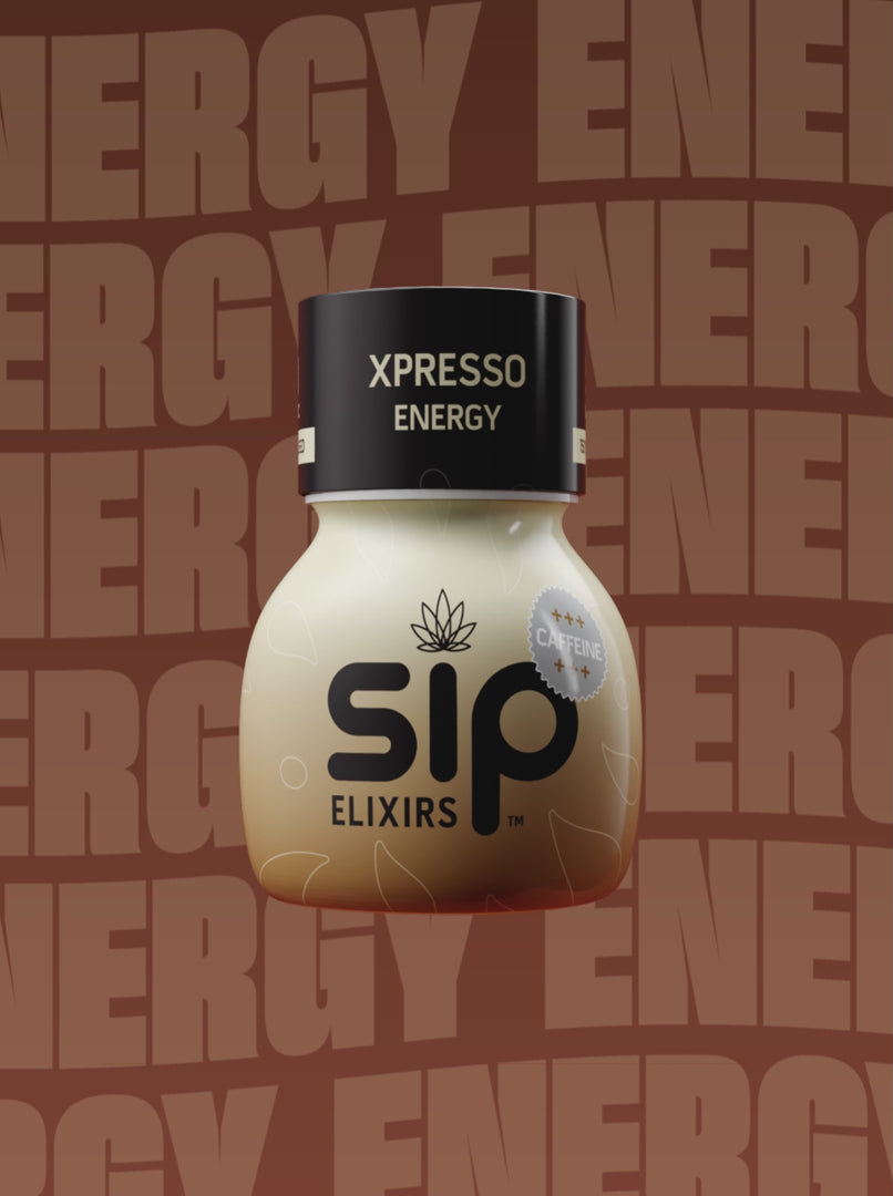 SIP Elixirs - Short hover video of Xpresso Bottle