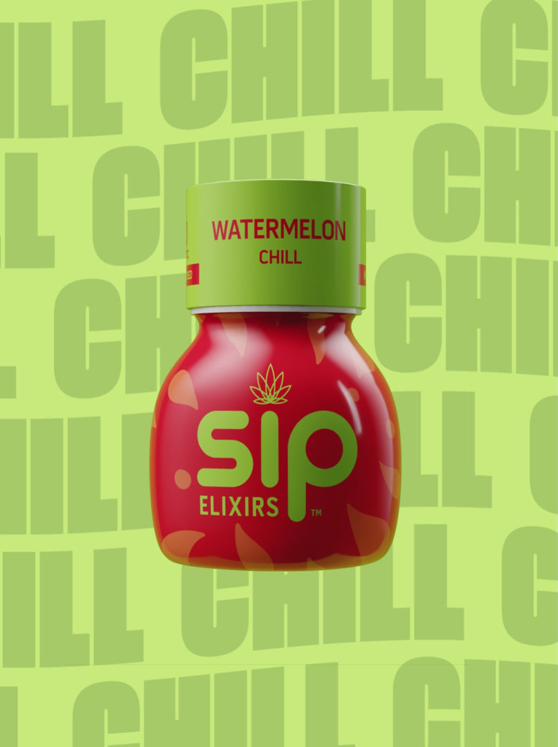 SIP Elixirs - Watermelon bottle hovering